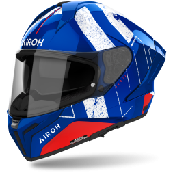 Мотошлем AIROH Matryx Scope Blue/Red Gloss