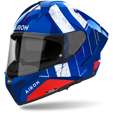 Мотошлем AIROH Matryx Scope Blue/Red Gloss