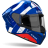 Мотошлем AIROH Matryx Scope Blue/Red Gloss