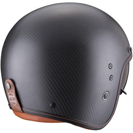 Мотошлем Scorpion Exo Belfast Evo Carbon Solid, цвет Карбон Матовый/Черный