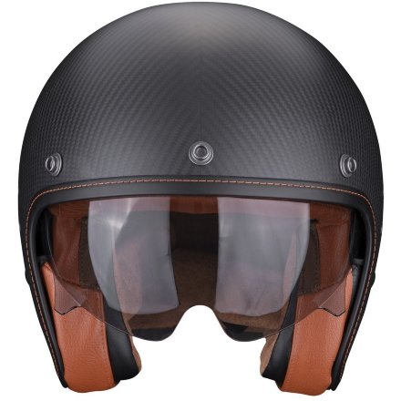 Мотошлем Scorpion Exo Belfast Evo Carbon Solid, цвет Карбон Матовый/Черный