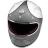 Мотошлем Guang Full Face Speedrun V.1 (Silver &amp; White)