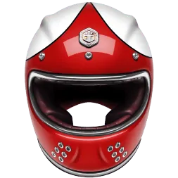 Мотошлем Guang Full Face Speedrun V.1 (Red &amp; White)