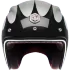 Мотошлем Guang Open Face Speedrun V.2 (Black & Silver)
