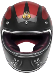 Мотошлем Guang Full Face Speedrun V.2 (Black &amp; Copper)