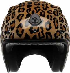 Мотошлем Guang Open Face Leopard