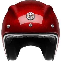 Мотошлем Guang Open Face Pacifique Red