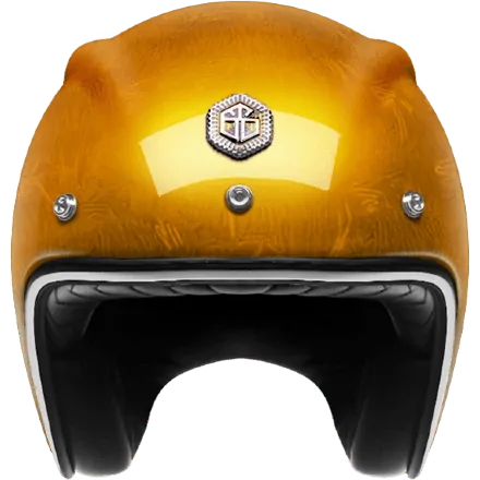 Мотошлем Guang Open Face Pacifique Gold