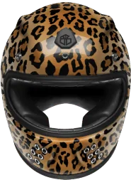 Мотошлем Guang Full Face Leopard