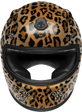 Мотошлем Guang Full Face Leopard