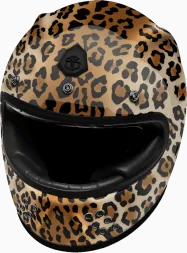 Мотошлем Guang Full Face Leopard