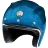 Мотошлем Guang Open Face Pacifique Blue