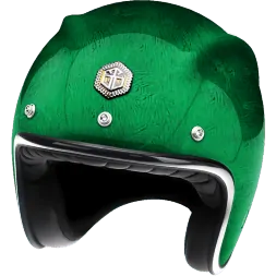 Мотошлем Guang Open Face Pacifique Green
