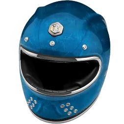 Мотошлем Guang Full Face Pacifique Blue