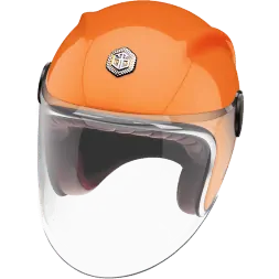 Мотошлем Guang Jet Orange