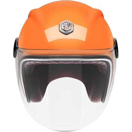 Мотошлем Guang Jet Orange
