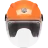 Мотошлем Guang Jet Orange