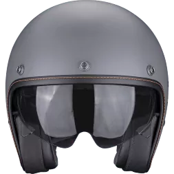 Мотошлем Scorpion Exo Belfast Evo Solid, цвет Серый Матовый
