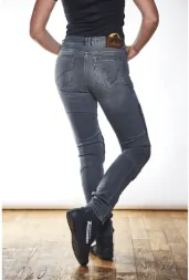 Мотоджинсы Furygan Jean Lady Purdey серый