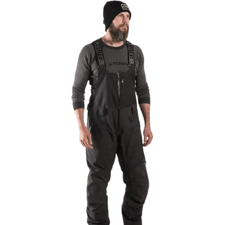 Полукомбинезон Tobe Iter Jet Black с утеплителем 