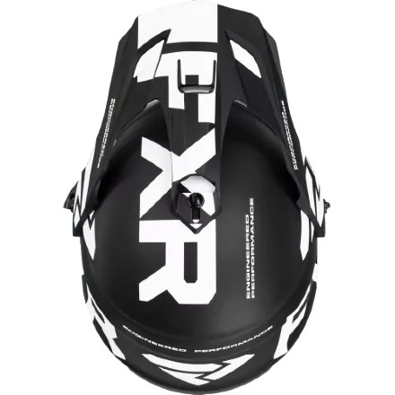 Шлем FXR Torque X Team Blk/White W/ E Shield &amp; Sun Shade с подогревом