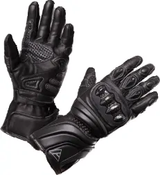 Мотоперчатки кожаные Modeka Race Tech Black