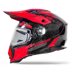 Шлем 509 Delta R3L Carbon Vermillion Ops с подогревом