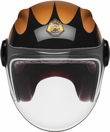 Мотошлем Guang Jet Speedrun V.2 (Black &amp; Copper) 