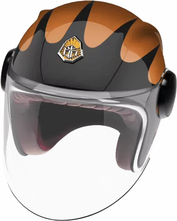 Мотошлем Guang Jet Speedrun V.2 (Black &amp; Copper) 