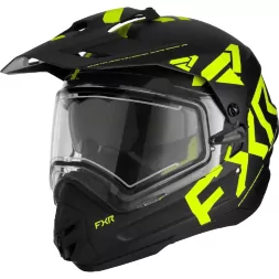 Шлем FXR Torque X Team Blk/Hi Vis W/ E Shield &amp; Sun Shade с подогревом