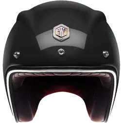 Мотошлем Guang Open Face Hematite Glossy