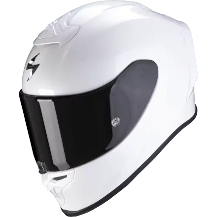 Мотошлем Scorpion EXO-R1 Evo Air Solid, цвет Белый
