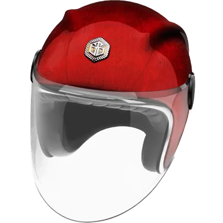 Мотошлем Guang Jet Pacifique Red