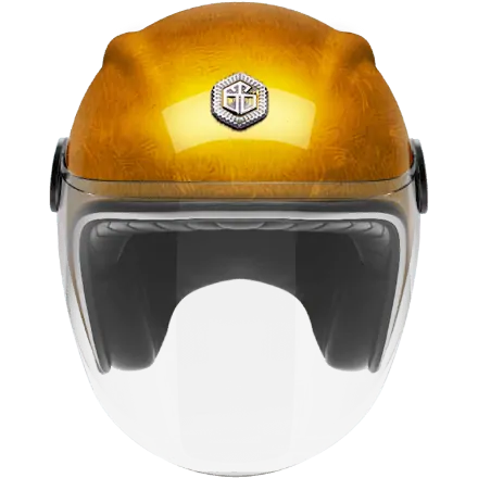 Мотошлем Guang Jet Pacifique Gold