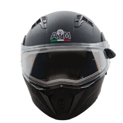 Шлем AiM JK906 Black Matt с электрообогревом