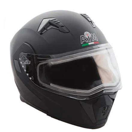 Шлем AiM JK906 Black Matt с электрообогревом