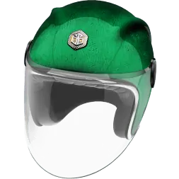 Мотошлем Guang Jet Pacifique Green