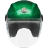 Мотошлем Guang Jet Pacifique Green
