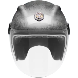Мотошлем Guang Jet Pacifique Silver