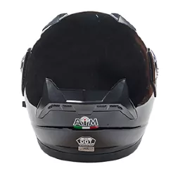 Шлем AiM JK906 Black Glossy с электрообогревом 