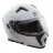 Шлем AiM JK906 White Glossy с электрообогревом  
