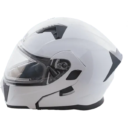 Шлем AiM JK906 White Glossy с электрообогревом  