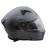 Шлем AiM JK906 Grey Metal с электрообогревом   