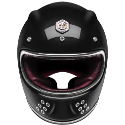 Мотошлем Guang Full Face Hematite Glossy