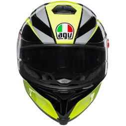 Мотошлем AGV K-5 S Multi Typhoon Black/Grey/Yellow