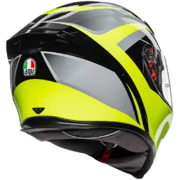 Мотошлем AGV K-5 S Multi Typhoon Black/Grey/Yellow