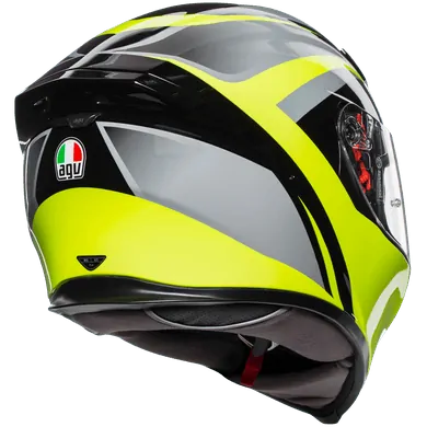 Мотошлем AGV K-5 S Multi Typhoon Black/Grey/Yellow