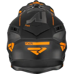 Шлем FXR Helium Race Div Black/Orange Quick Release