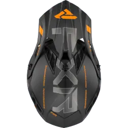 Шлем FXR Helium Race Div Black/Orange Quick Release