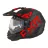 Шлем FXR Torque X Team Black/Red W/ E Shield &amp; Sun Shade с подогревом Quick Release